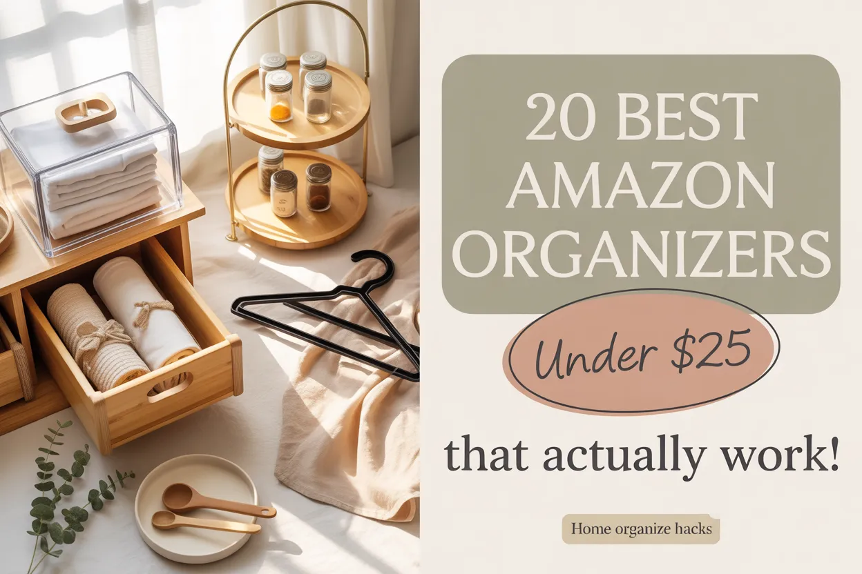 20 Best Amazon Organizers Under $25 That Actually Work