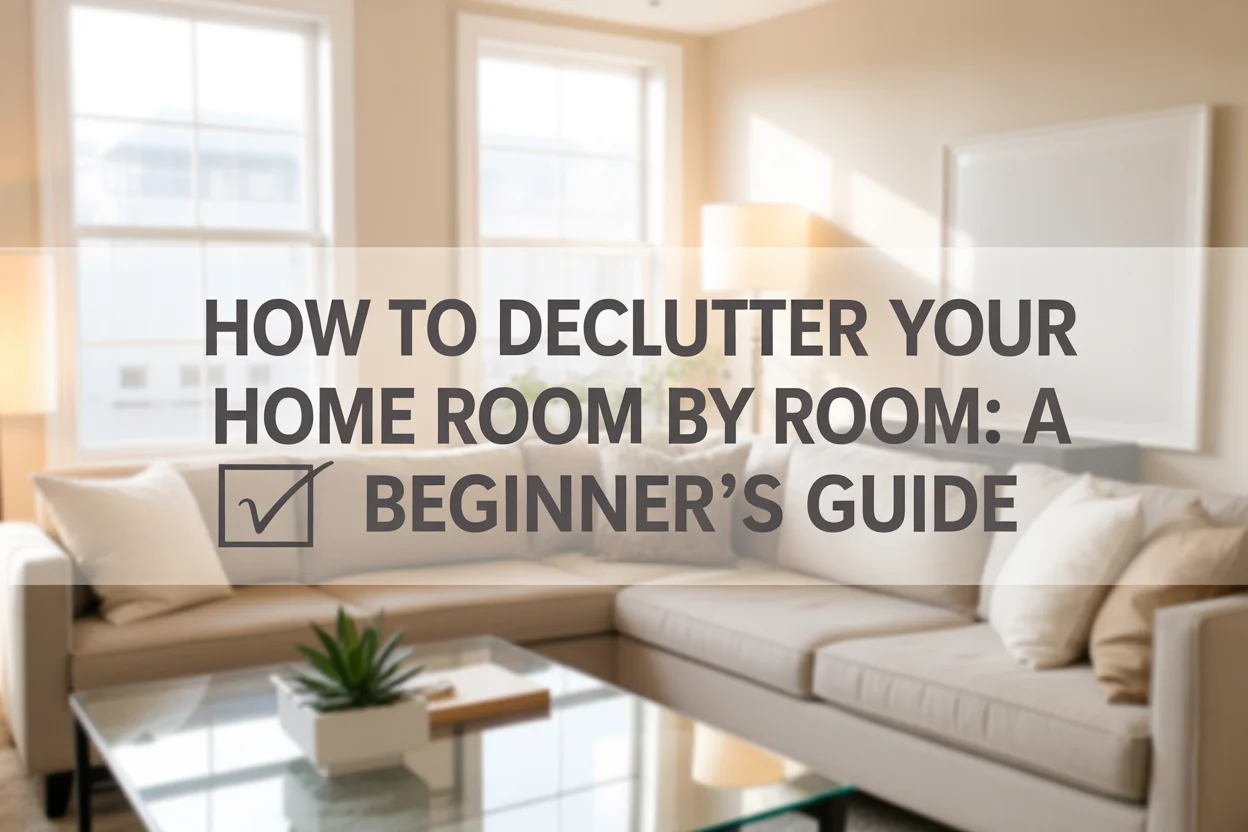 How to Declutter Your Home Room by Room A Beginner's Guide