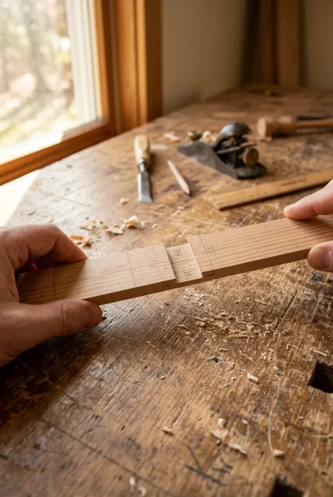 Drawer dividers diy half lap joint wood strips assembly