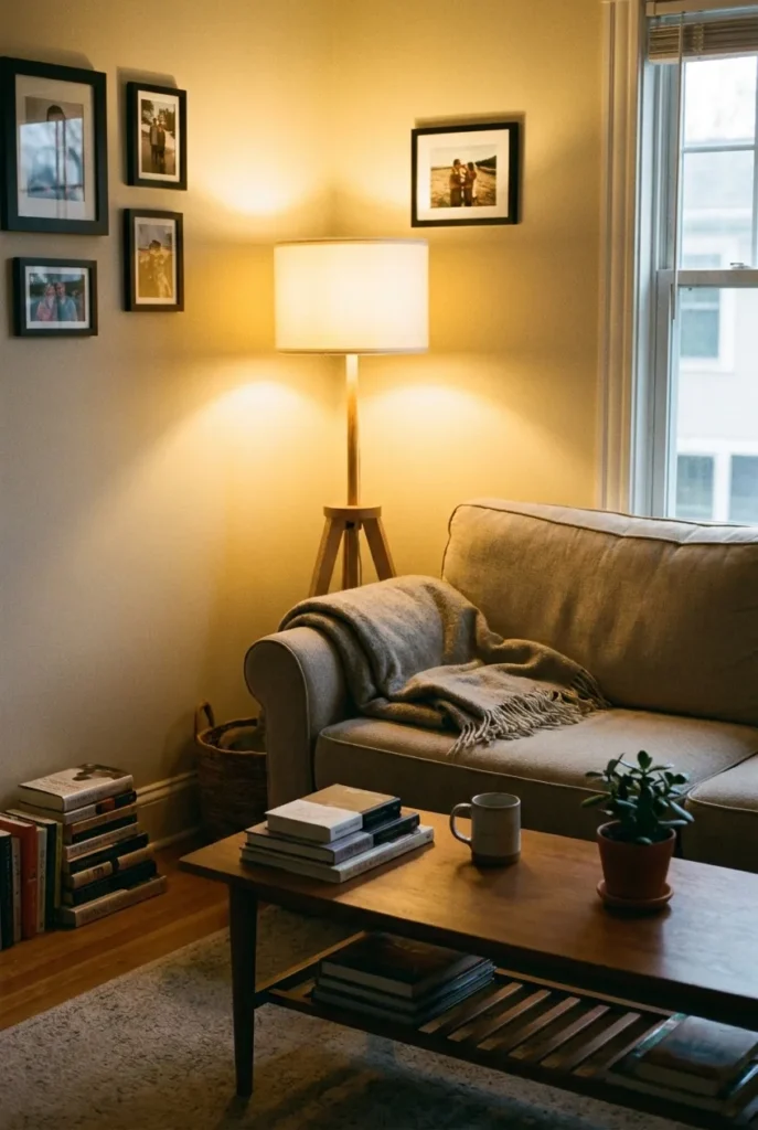 Realistic tidy home during a busy week using the bad-week cleaning fallback plan