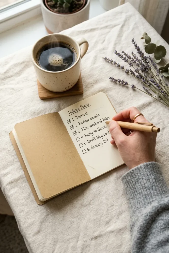 Checklist of simple decluttering rules for when you feel overwhelmed